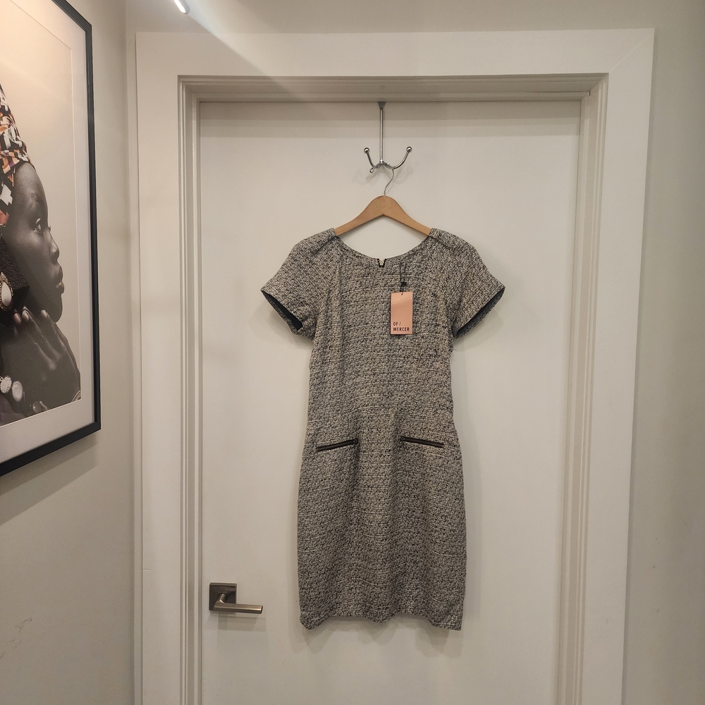 Chic Women's Gray Midi Dress